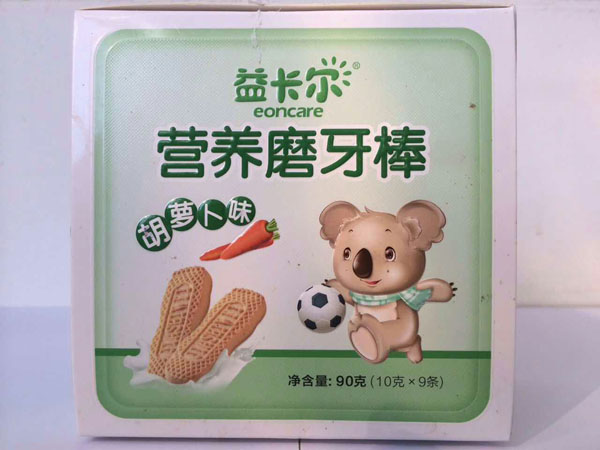 益卡爾營(yíng)養(yǎng)磨牙棒胡蘿卜味