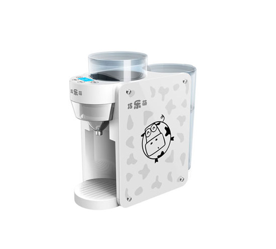 巧樂萌智能沖奶機奶牛圖案