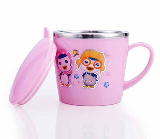 慈愛(ài)寶露露水杯粉色