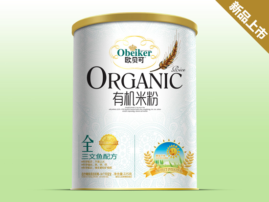 歐貝可三文魚有機(jī)米粉聽(tīng)裝