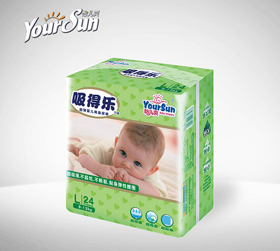 怡兒爽吸得樂(lè)嬰兒紙尿褲L24片