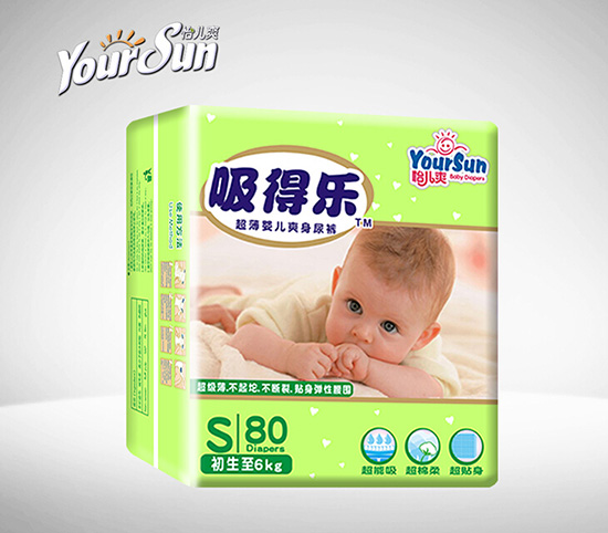 怡兒爽吸得樂嬰兒紙尿褲S80片