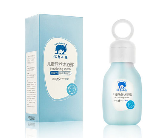 紅色小象兒童盈養(yǎng)沐浴露