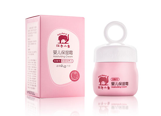 紅色小象嬰兒保濕霜