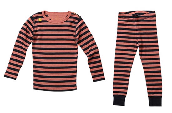 Blanc101家居服基本款粉色條紋