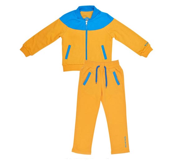 Potdemiel運(yùn)動套裝橙色