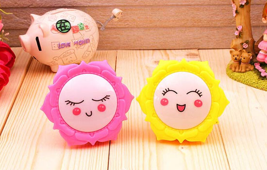 柯麗雅太陽(yáng)花LED節(jié)能小夜燈