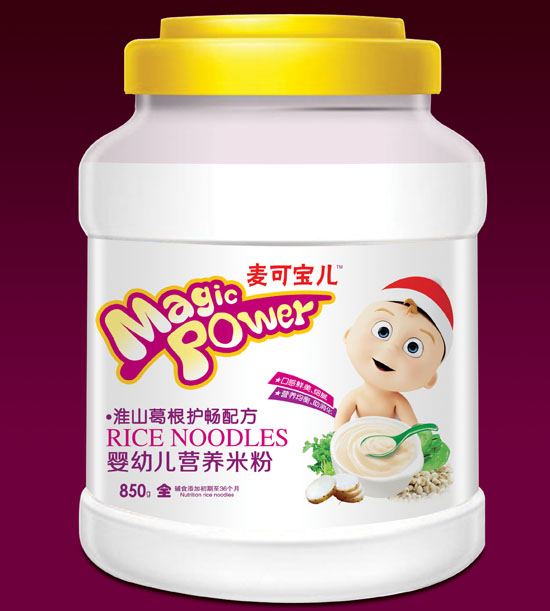 麥可寶兒淮山葛根護(hù)暢嬰幼兒營(yíng)養(yǎng)米粉