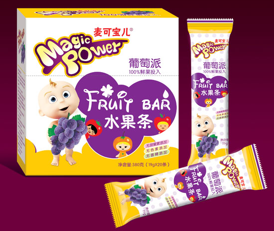 麥可寶兒水果條葡萄派