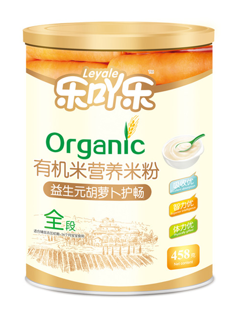 樂吖樂益生元胡蘿卜護腸全段458g鐵聽裝