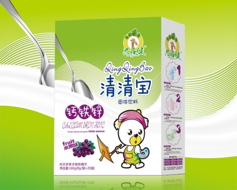 思蓓健鈣鐵鋅清清寶(盒)