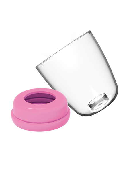 伊斯卡爾標(biāo)準(zhǔn)口徑奶瓶旋蓋組合(紅)