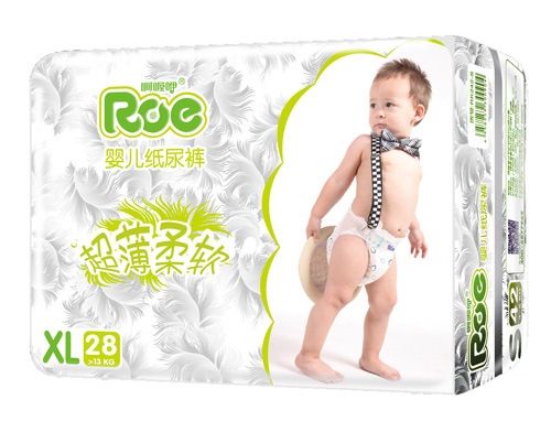 ROE超薄柔軟嬰幼兒紙尿褲XL碼
