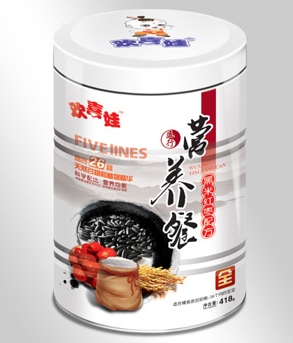 歡喜娃黑米紅棗配方營(yíng)養(yǎng)餐