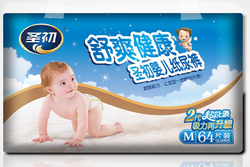 圣初舒爽健康紙尿褲M