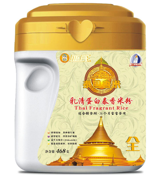 亞氏乳清蛋白泰國(guó)香米米粉罐裝