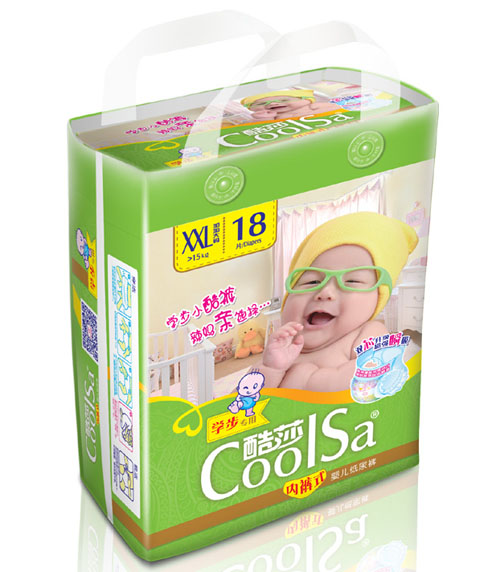 酷莎學(xué)步小酷褲XXL碼18片