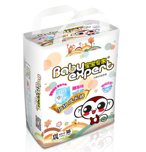 寶寶專家扭扭成長(zhǎng)褲XXL碼18片