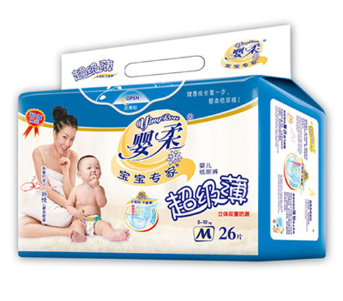 寶寶專(zhuān)家超級(jí)薄嬰兒紙尿褲M(mǎn)碼26片