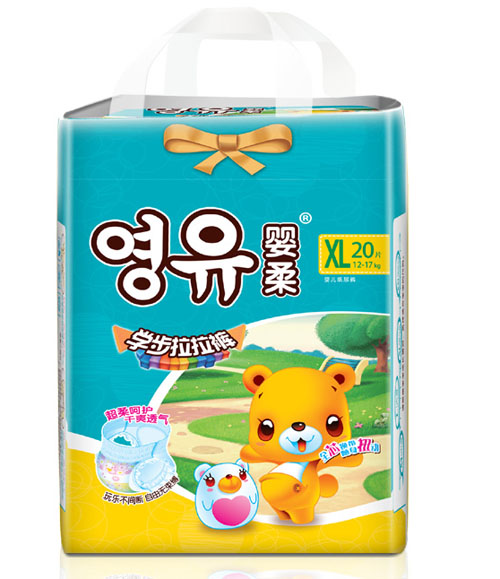 嬰柔學步拉拉褲XL碼20片