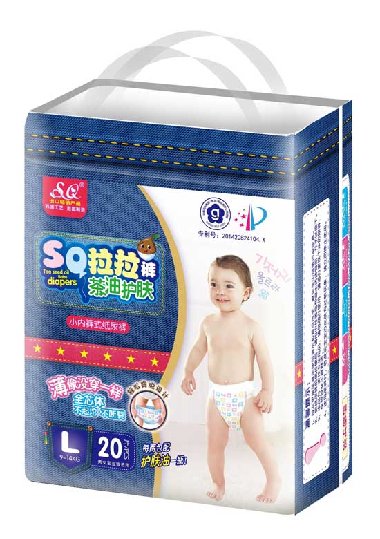 SQ茶油護(hù)膚拉拉褲L碼