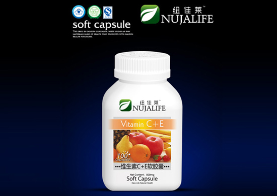 紐佳萊維生素C+E軟膠囊