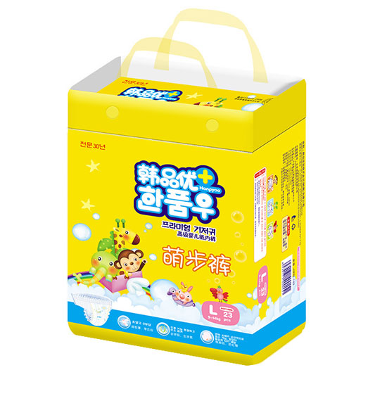 韓品優(yōu)萌步褲(拉拉褲)L碼23片裝