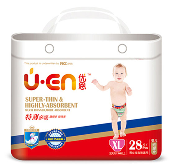 優(yōu)恩特薄多吸嬰兒紙尿片