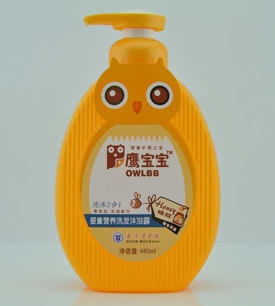 鷹寶寶嬰童營(yíng)養(yǎng)洗發(fā)沐浴露二合一