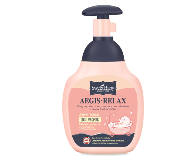 新適櫻寶鼠尾草嬰兒洗發(fā)露220ml
