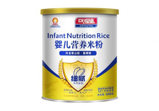 巨日星童細(xì)膩型淮山粉+葛根粉嬰兒營(yíng)養(yǎng)米粉(聽(tīng)裝)