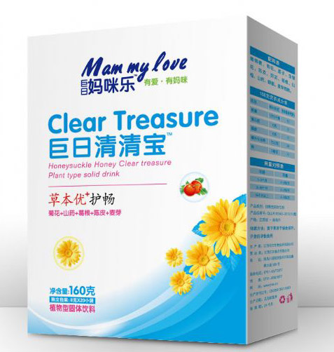 巨日媽咪樂巨日護暢型清清寶固體飲料