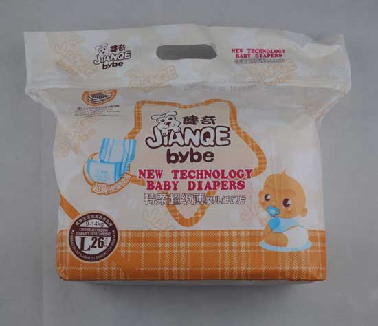 健奇特柔超級薄嬰兒紙尿片L碼26片