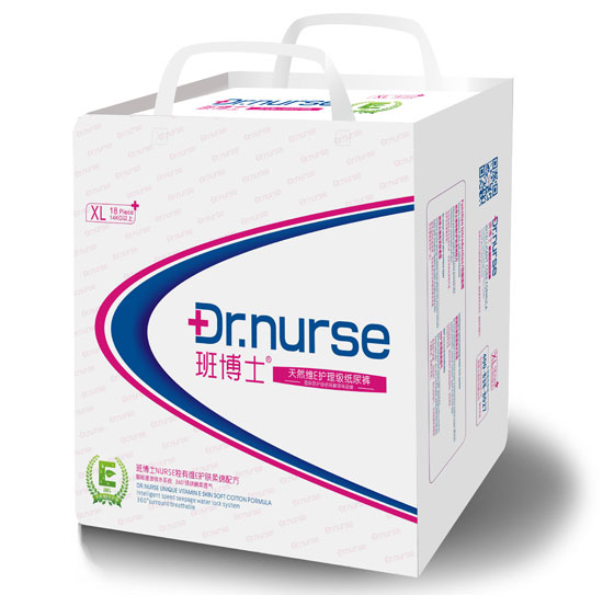班博士天然維E護(hù)理級(jí)紙尿褲XL碼18片中包