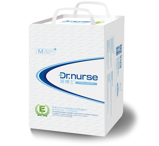 班博士天然維E護(hù)膚柔軟紙尿片M碼74片大包