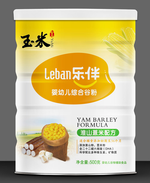 樂(lè)伴淮山薏米配方玉米谷粉500克