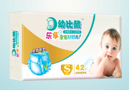 幼比酷中包紙尿褲S-42片