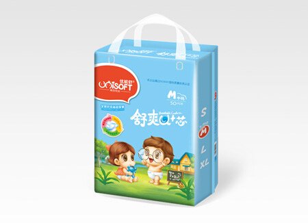 優(yōu)妮舒舒爽U+芯風尚紙尿褲大包