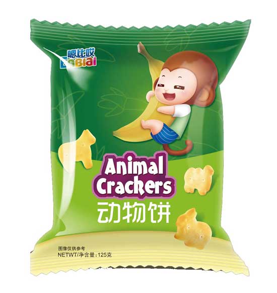 嗯比哎香蕉味動物餅干