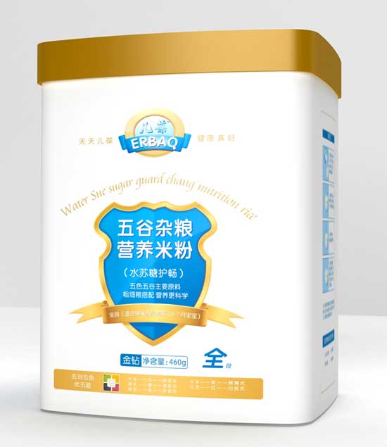 兒葆水蘇糖護(hù)暢全段五谷雜糧營(yíng)養(yǎng)米粉聽裝