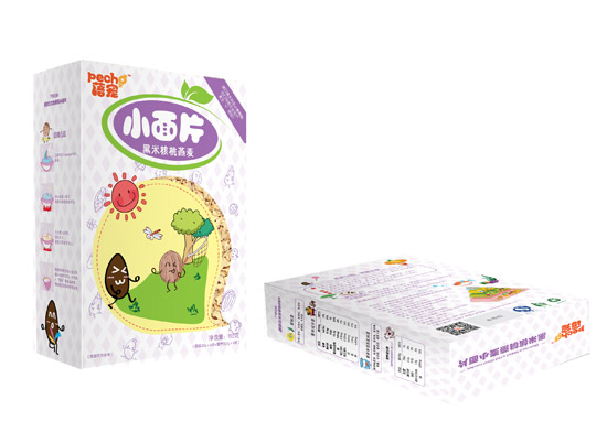 蓓寵黑米核桃燕麥小面片