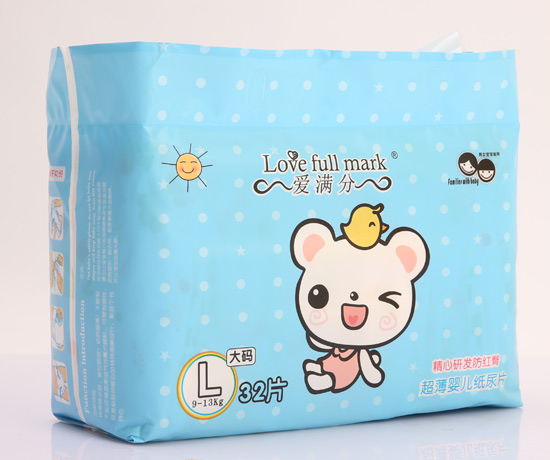 愛滿分超薄嬰兒紙尿片L32片