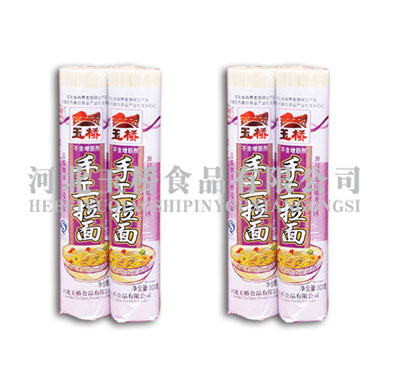 冀趙玉橋300克手工拉面對(duì)面掛面