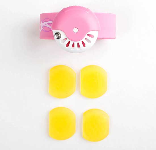 風語卡通淡紅色防蚊圈