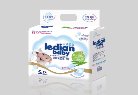 樂點(diǎn)寶寶凈味防紅臀尿片S80片