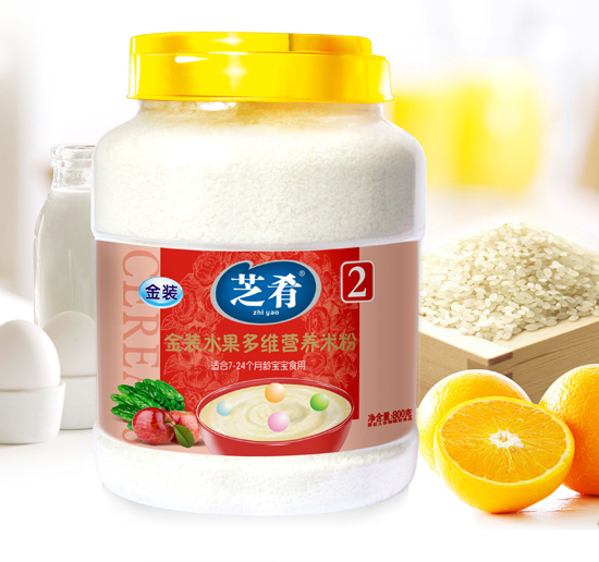 芝肴金裝水果多維營(yíng)養(yǎng)米粉