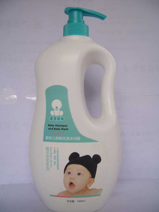 童泰娃娃嬰幼兒舒爽洗發(fā)沐浴露1L