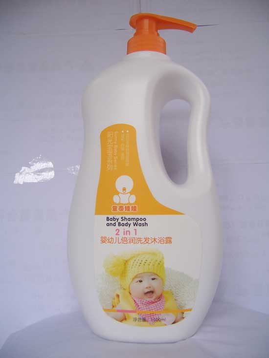 童泰娃娃嬰幼兒倍潤洗發(fā)沐浴露1升