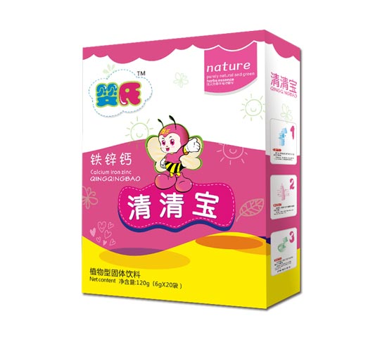 嬰氏鐵鋅鈣清清寶