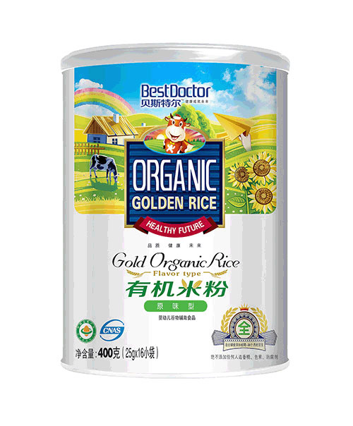 貝斯特爾貝斯特爾原味型有機(jī)米粉全階段